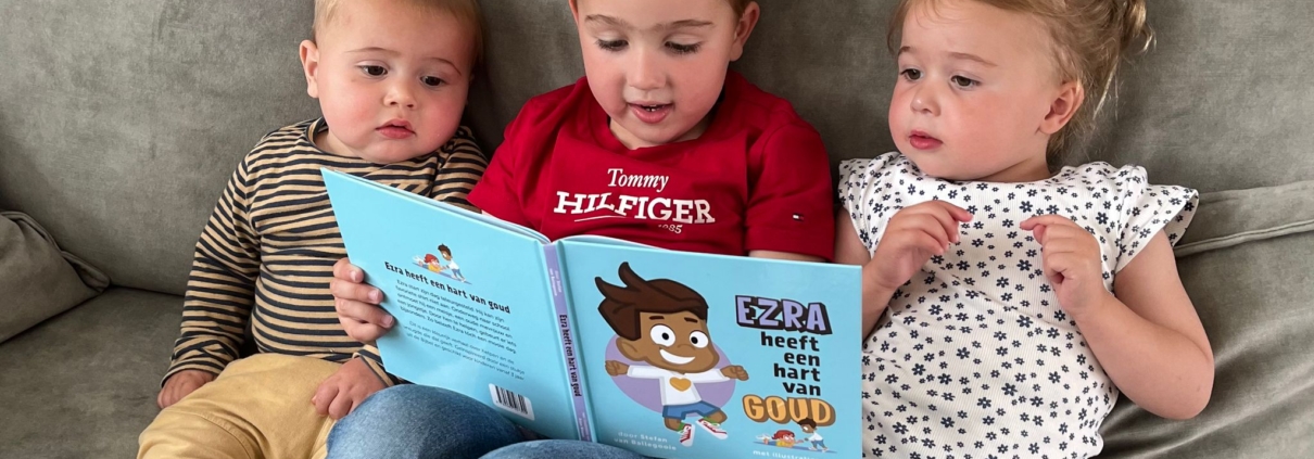Kinderboek - Ezra heeft een hart van goud