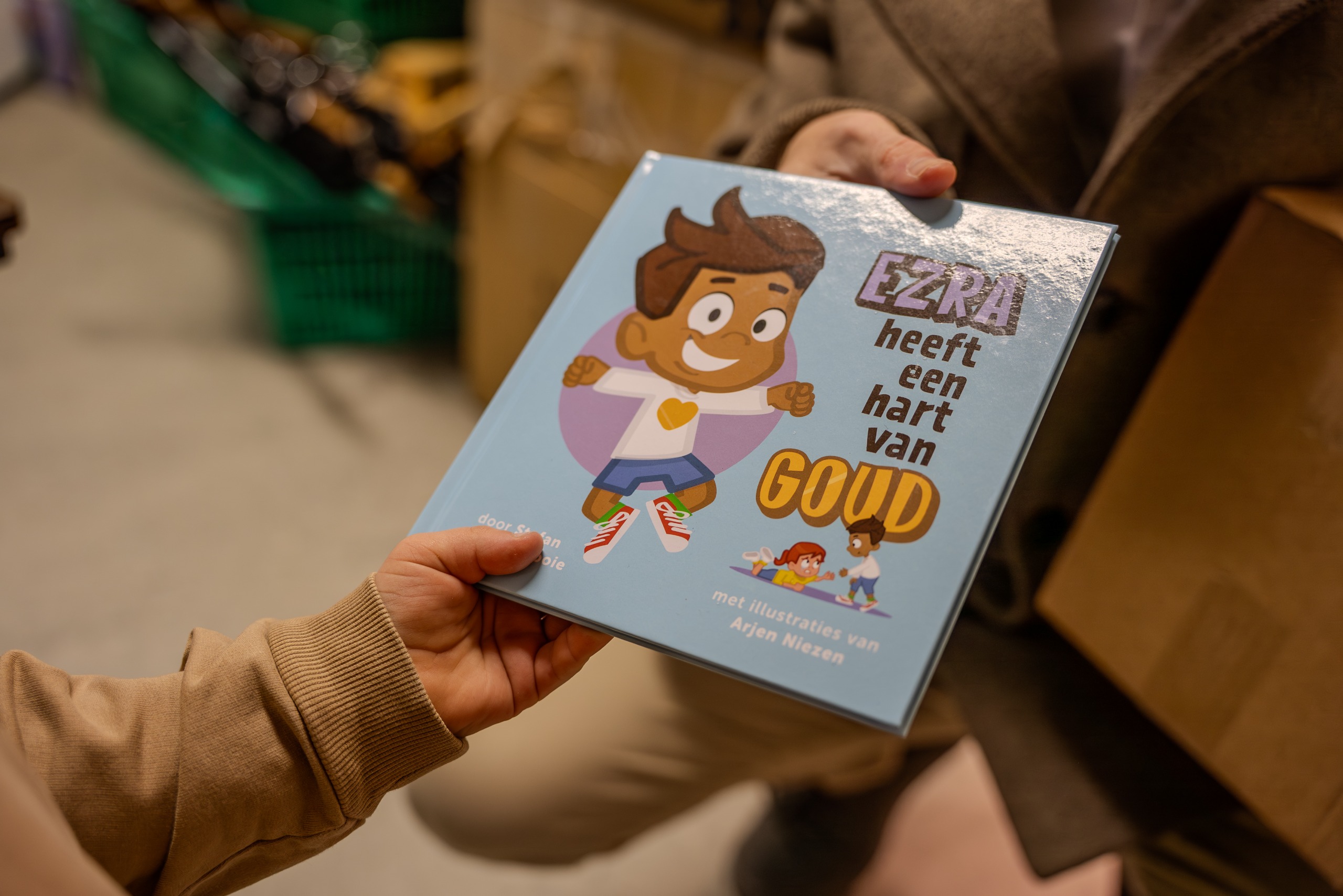 Ezra heeft een hart van goud